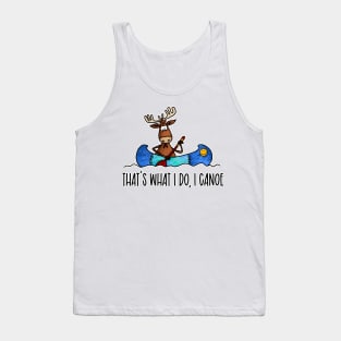 That's What I Do, I Canoe Tank Top